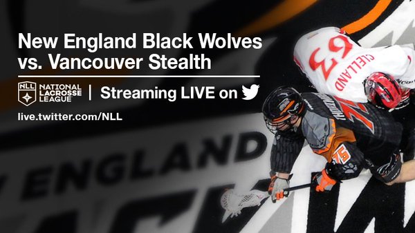 NLL: New England vs Vancouver on FREECABLE TV