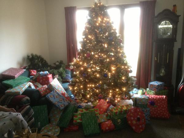 cilmark2's tweet image. Mark is Santa this year  Merry Christmas to everyone