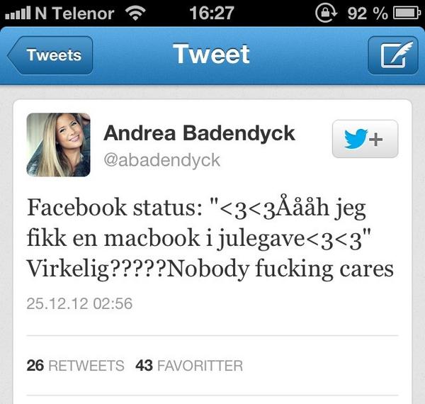 MarianneIve's tweet photo. Men er ikke det.. liksom.. alt du blogger om? http://t.co/duv98h1e