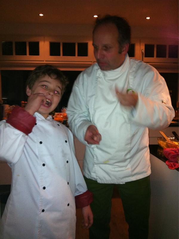 Koken met de kleinste chef.....