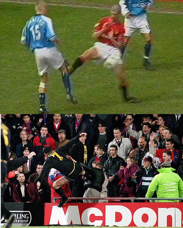 ODDSbible's tweet photo. Fergie reckons Ashley Williams kicking a ball at RvP's head is the most dangerous thing he's seen on a  football field http://t.co/dPBJyyEi
