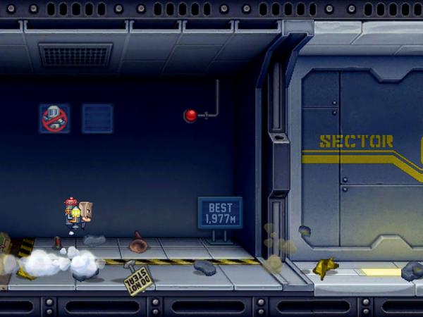 I just flew 171m in an explosive game of Jetpack Joyride on iPad. Beat that! bit.ly/rKuWqK