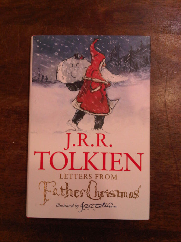 Gift suggestion!  Age  8-12.  JRR Tolkien's "Letters from Father Christmas". With illustrations by the author!