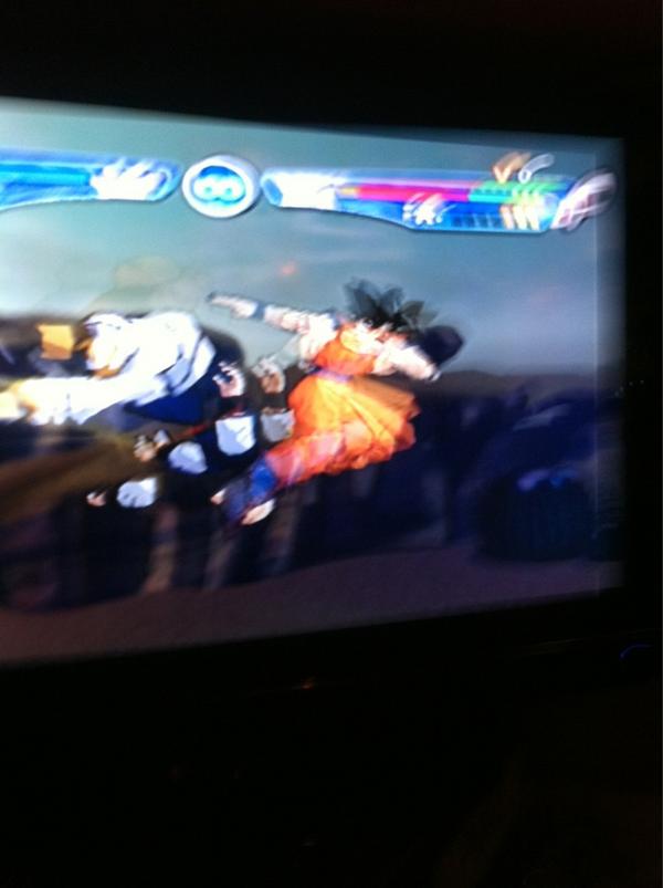 sampearce8's tweet image. My little sister kicking ass at this game #budokai3 #proud