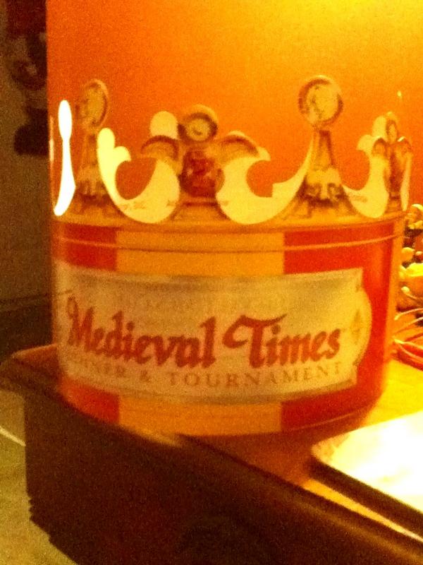 BRunstedler's tweet image. Just got back from Medieval Times in Toronto! :D #bestpresent #lotsofcheering #family
