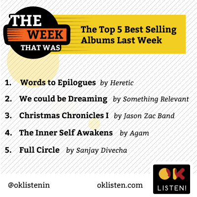 oklistenin's tweet image. Here's what you've been listening to! Have a look at the top selling albums last week! #oklisten #music #indie