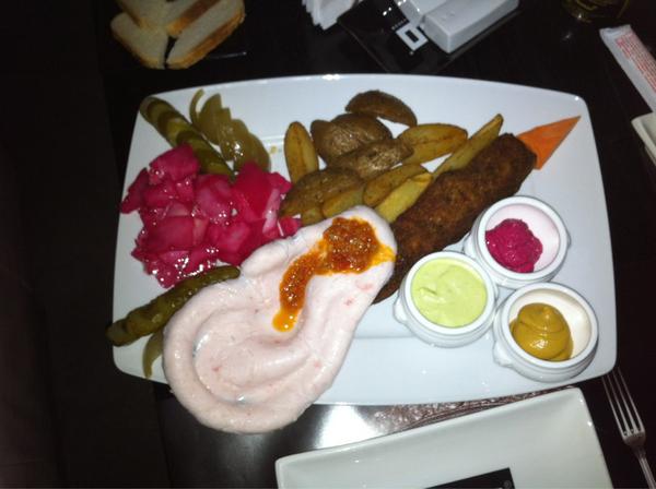 Mark_Boersma's tweet photo. I ate Van Gogh's ear at (and made from) Salo in Lviv :) http://t.co/LJhgI1kv