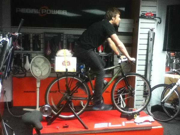 Riding home for Xmas <a href="/PedalPowerJsy/">Pedal Power Jersey</a>