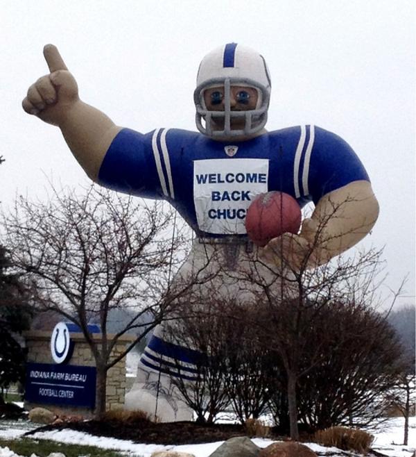 One of the nicest sights I've seen in a while #Chuckstrong