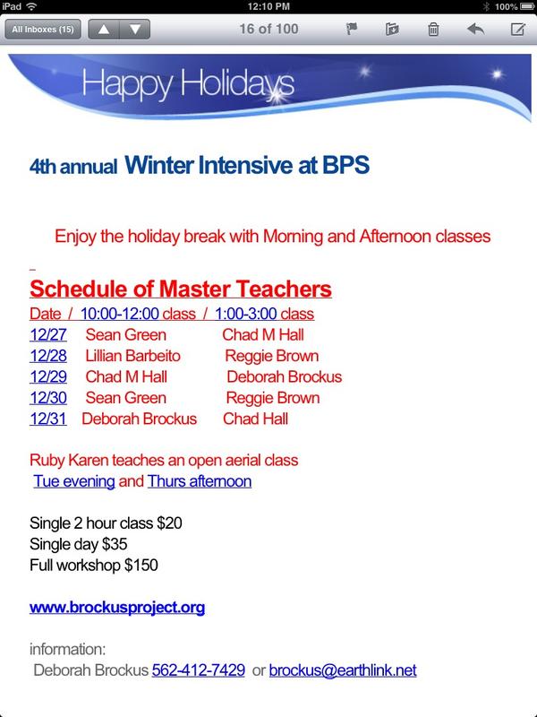 DANCEINTERFACE's tweet photo. Seasons Greetings! Chad Michael Hall, creator of INTERFACE, teaches open classes in modern technique! http://t.co/sTSKp98o