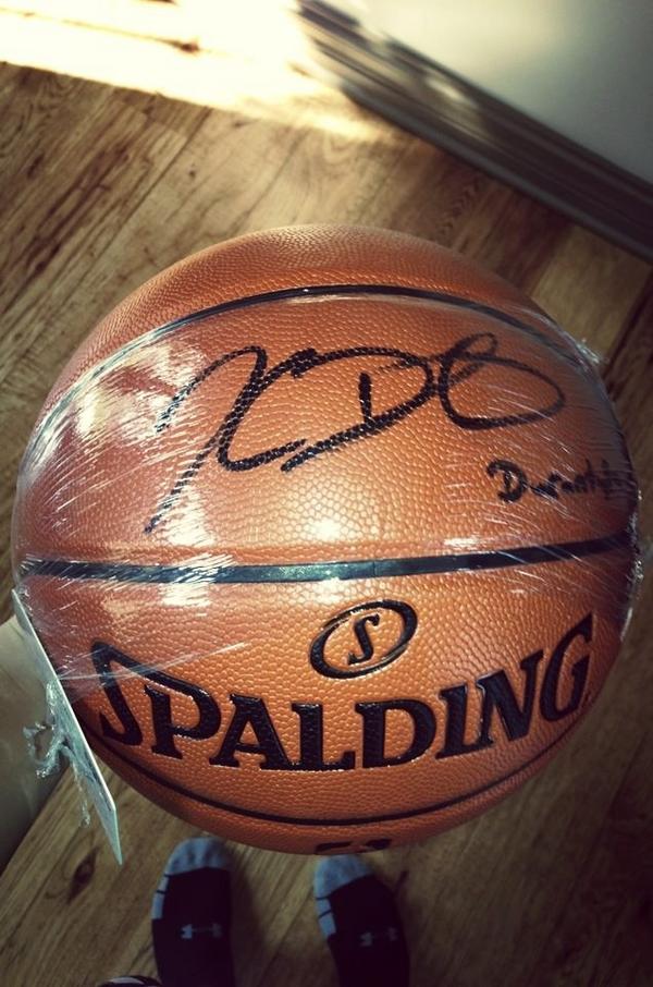 All I wanted for Christmas is a ball signed by <a href="/KDTrey5/">Kevin Durant</a>
