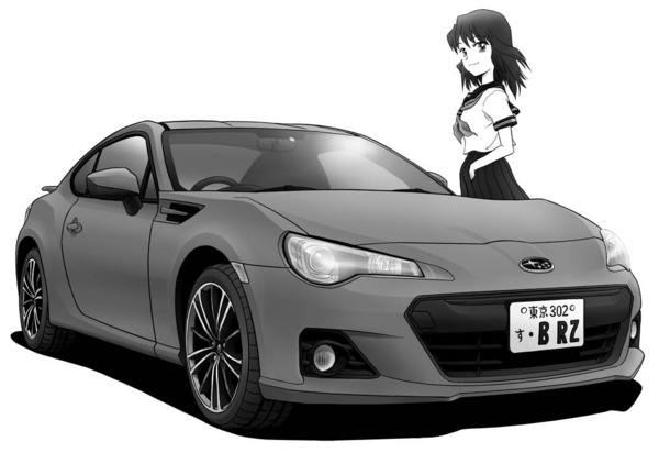 Twitter 上的 神塚ときお モノクロの車イラスト なのにそのボディカラーが見えるという嬉しい感想を頂きました 見る人の好きな色に見えるのがモノクロ画の良いところ カラーイラスト全盛の時代にあえてモノクロ イラストを選んで10年信じて描き続けて良かったです