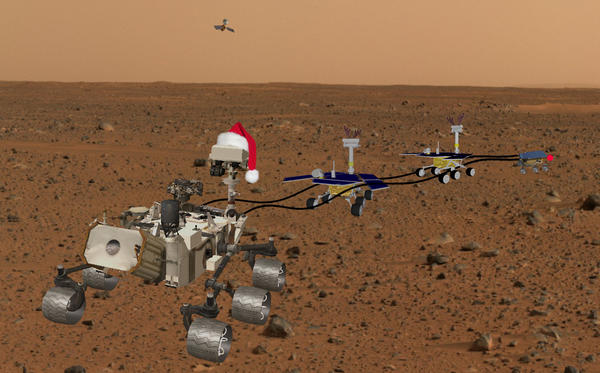 Happy Holisols from MarsWxReport! Thanks to the MSL team &amp; all broadcast meteorologists who share Mars w/ the public