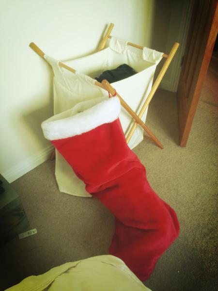 Lukewarner2's tweet image. Still got thwarted stocking! Lol #GettingToOldForThis