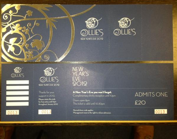 olliesbelfast's tweet image. Giving 2 sets of tickets away every night we're open for NYE #wristbandrewards #weekendrewards