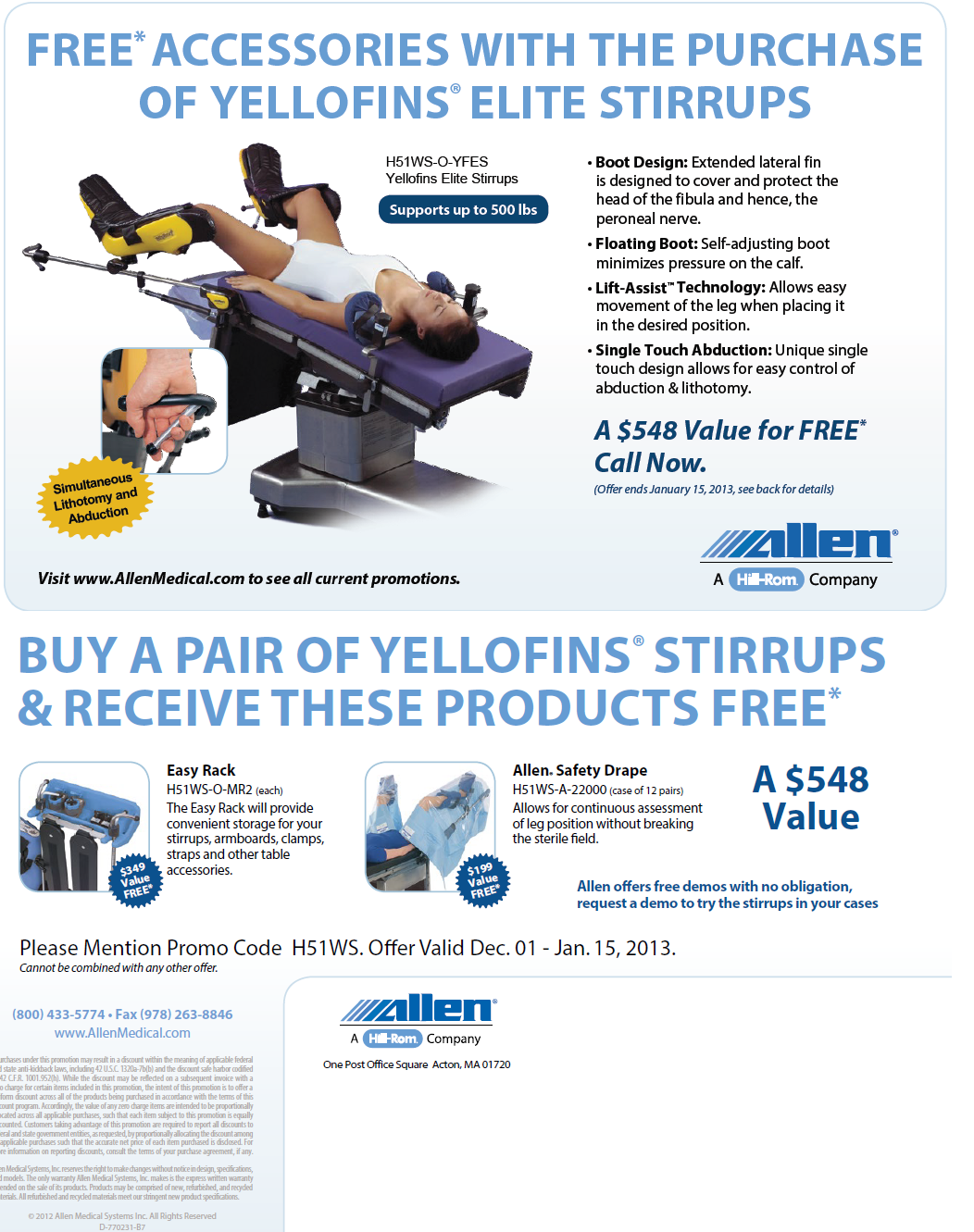 Pic 1 Medical LLC on Twitter "Promo Code H51WS Dates Dec. 01 Jan