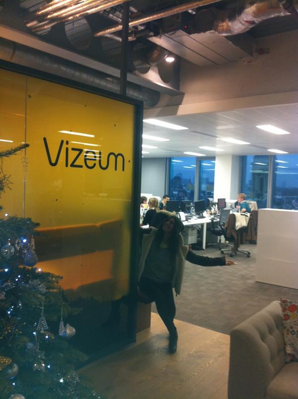 Acrobats1's tweet photo. OMD invasion at Vizeum http://t.co/bvJt12zx