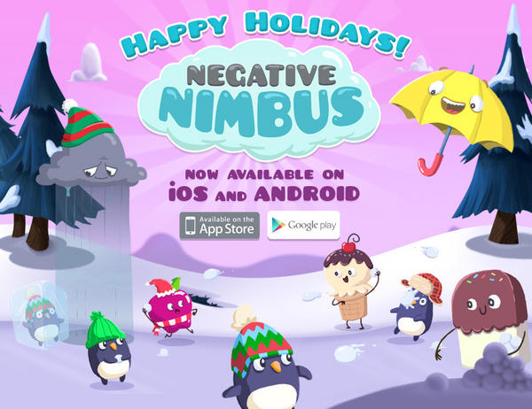 negnimbus's tweet photo. @appsplit NegativeNimbus now available on Android! Happy holidays! http://t.co/BMRcmO2Y http://t.co/zQq0nRpY