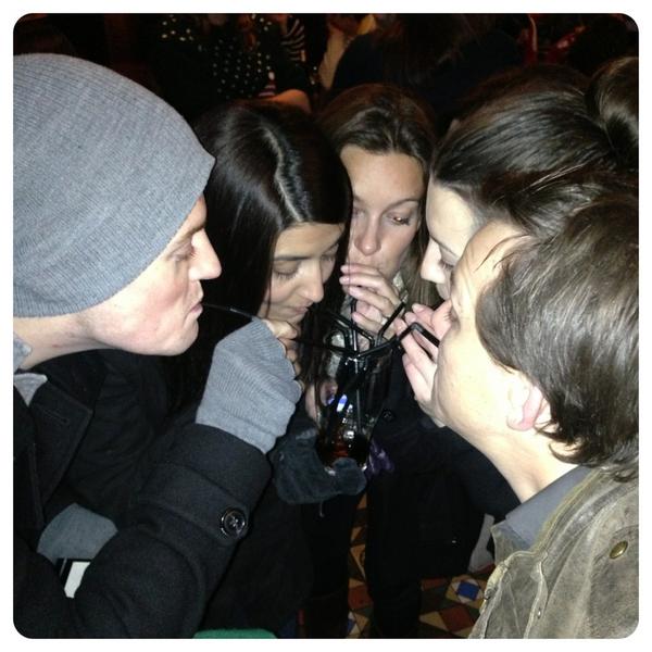 Magicians666's tweet photo. @RingMasterOMD sharing a drink in The Cock (sticking with a theme) http://t.co/43GZp5hF