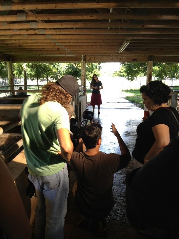 Posting some fav on set stills of The Acting Lesson before it plays in Miami at Tower Theater on Dec 21