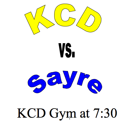 KCDBasketball's tweet photo. HOME GAME THIS FRIDAY AT 7:30 vs. Sayre. Need everyone to be there. http://t.co/aoB2JveI