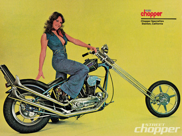 #ThrowbackThursday Ladies of the Archives. The bike or the babe?