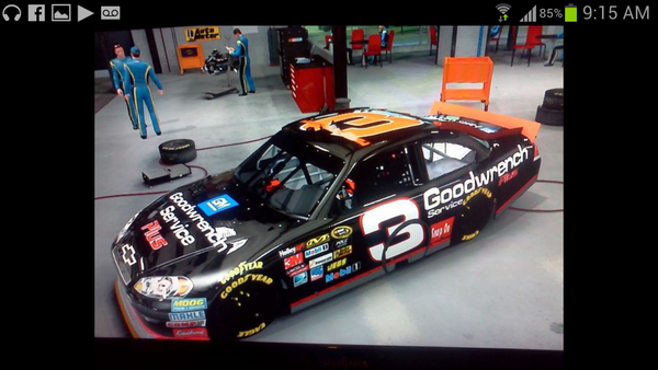 BigCAesar1's tweet photo. @RutledgeWood had a friend do this DaleSr 500 paint skeme w/&amp;w/out tire rubs for @NASCARTheGame hope u like #NTGIL http://t.co/Q7bgVxSB