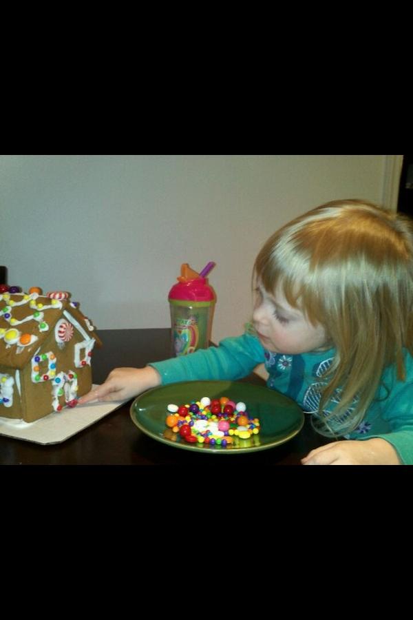 Love you JayBear! <33
#GingerBreadHouseMaking