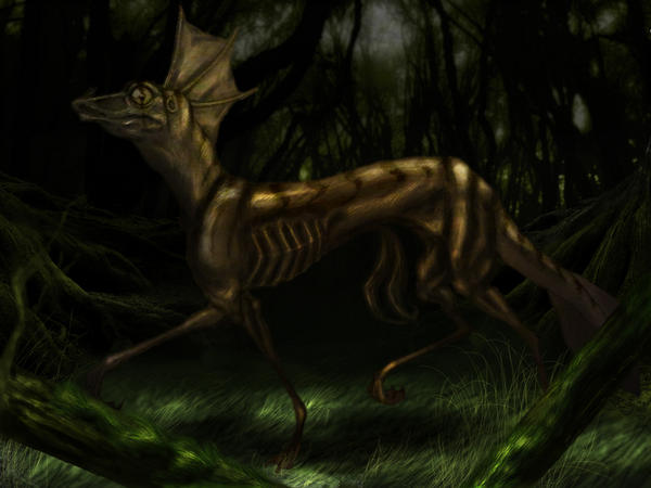 MichaelaElse's tweet image. Digital work, a WiP but I find the finished picture detracts from the subject with the light beam effects...