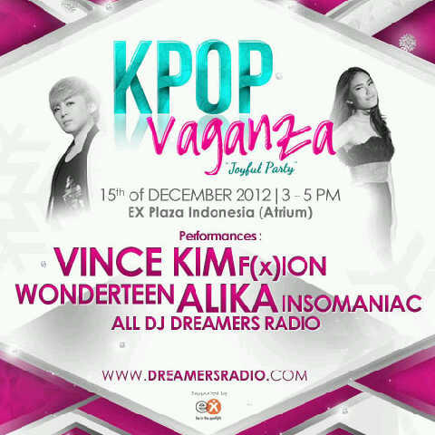 Besok jam 3 diAtrium di EX mall~ Kpop Vaganza~oppa akan nyanyi 2 lagu^^ ayo pada yg ada waktu datang yuk~ entry gratis!