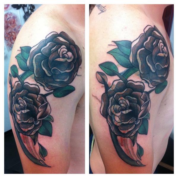 dethbrok's tweet photo. Tribal cover up 1st sit http://t.co/VUESEFU3