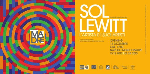 OPENING TODAY 19.00 Museo MADRE
SOL LEWITT. L'ARTISTA E I SUOI ARTISTI
a cura di Adachiara Zevi
<a href="/PompidouMetz/">Centre Pompidou-Metz</a>