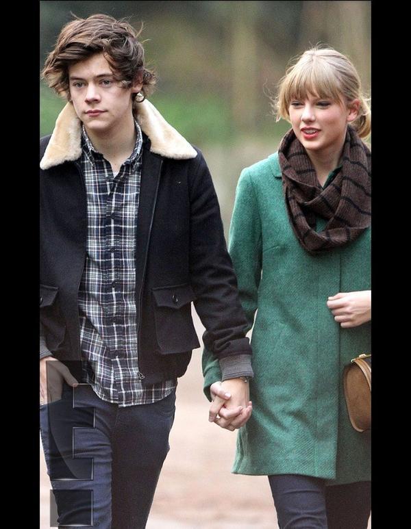 1DBackstrom's tweet image. Harry and Tay 12/13/12