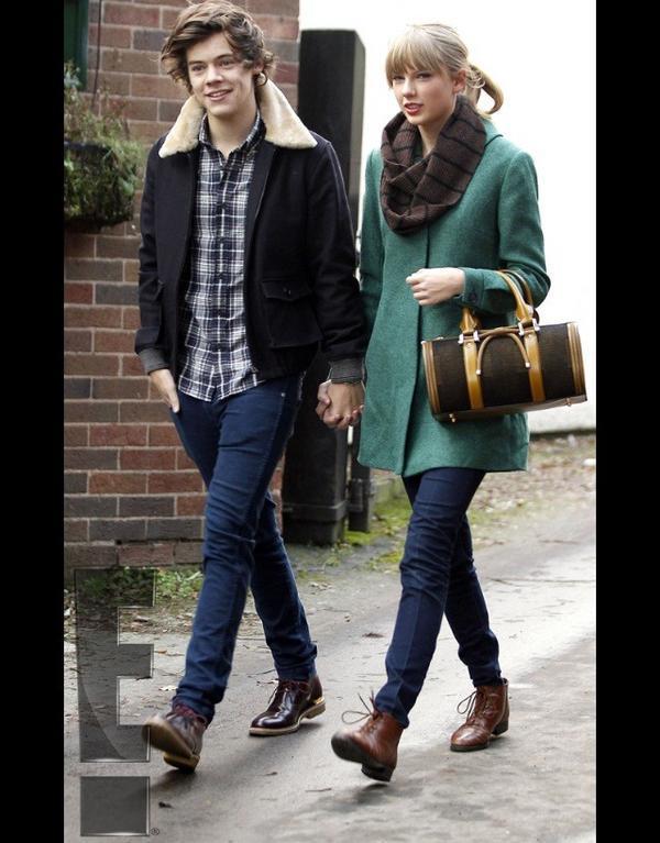 1DBackstrom's tweet image. Harry and Tay 12/13/12