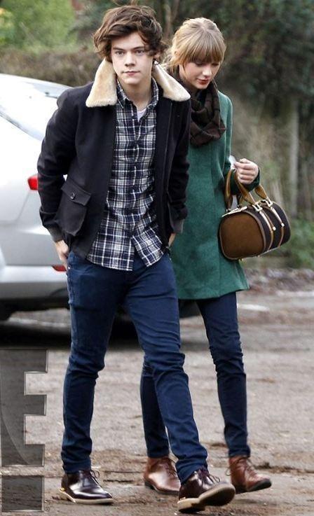 1DBackstrom's tweet image. Harry and Tay 12/13/12