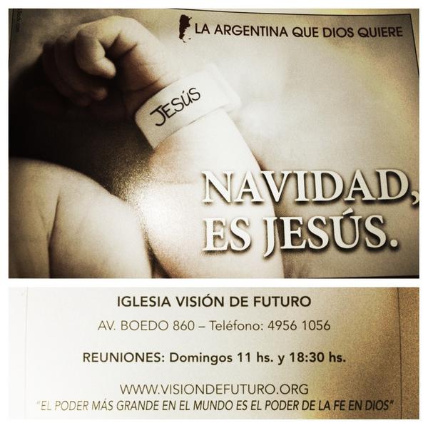 shessarg's tweet photo. #NavidadEsJesus http://t.co/Y9AEZsMU