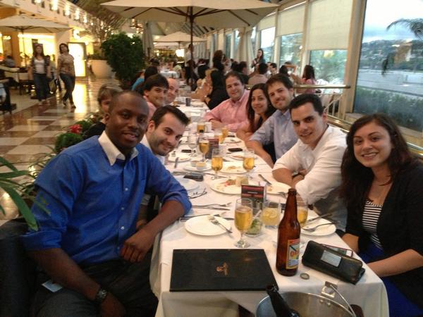 CThomas1906's tweet photo. ECLPs and Alumni connecting post LATAM Case Comp #brazil @ECLP_Blog @ECLP_Alumni http://t.co/sxygyAtS
