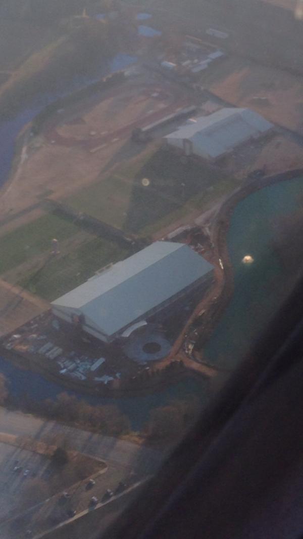 coach_jeffscott's tweet image. Picture of our new indoor facility I took from above today. #Clemson #Tigers #FirstClassFacilities #AllinCommitment