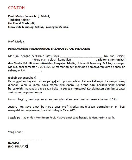 Contoh Surat Rayuan Kurangkan Kompaun Cukai Syarikat