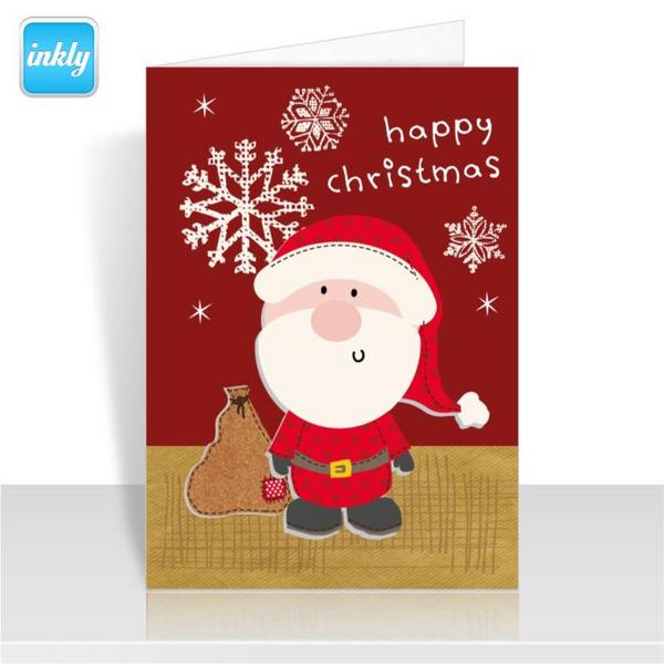 CardCub's tweet image. Santaaa clause is coming to town! Today's card designed by LisaPerry - Send this card and more bit.ly/WfQoRA