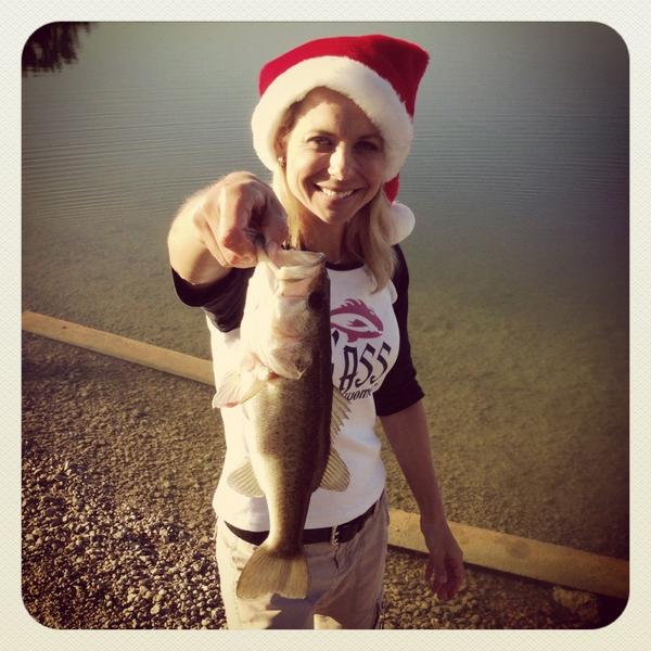 shefishes2's tweet photo. Awesome day of kicking bass during our inaugural B'ASS Fishmas Invitational! #fishing #bassfishing http://t.co/jme7bb4D
