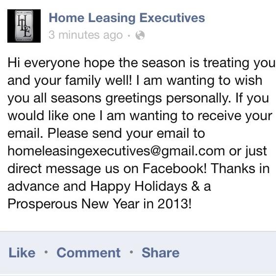 HomeLeasingExec's tweet image. Seasons Greetings!