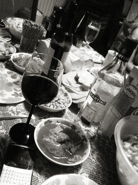Wiola's birthday party who who the food looks greate :-)