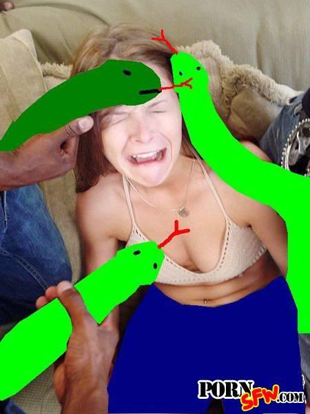 SFW_Porn's tweet photo. I feel worse for the guy with the snake in his pants. http://t.co/ZD9ou69L