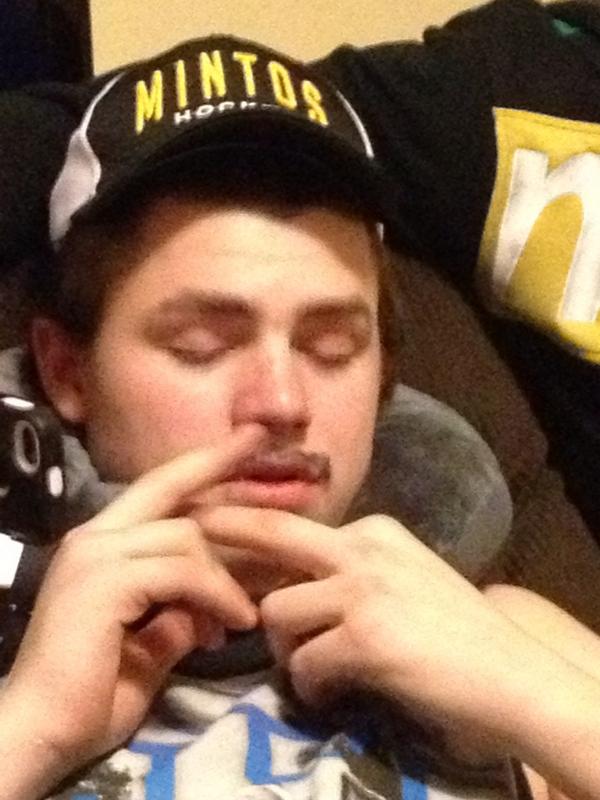RyleeBridge's tweet photo. Your apology in advance was nedded #blacked out at 5 #christmAs gift exchange http://t.co/IDgllmUP