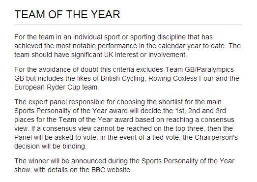 Simon_T1985's tweet photo. @BBCSport #SPOTY http://t.co/trYaojmk” Hmmmm FIX?!? explain please