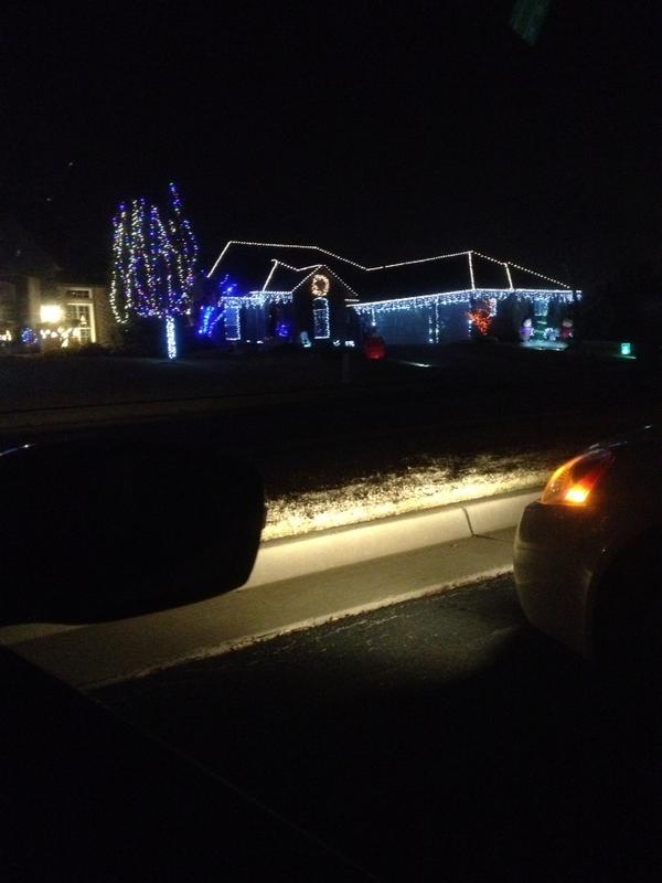CKellsMD's tweet photo. Braums plus light shows. Not a bad way to end a long week. #weareold http://t.co/VbxyIs8t