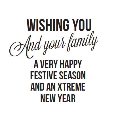 The team at AutoXtreme Electronics wishes you and your family a very happy festive season and an Xtreme New Year!