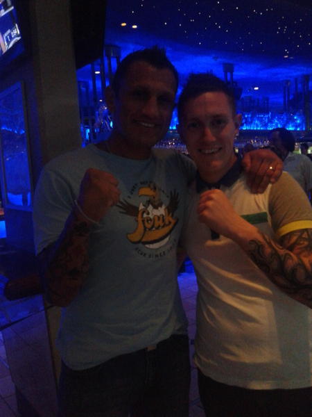 davidwatson841's tweet image. me and the coach from ultimate fighter