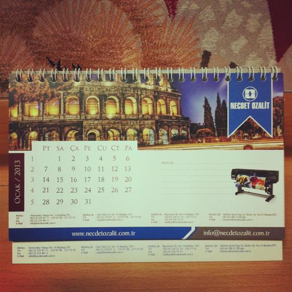 Birbirinden şık HDR fotograflar ile süslenmiş 2013 masa takvimimiz hazırdir. İstemeyi unutmayınız...